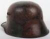 WW1 German M-16 Camouflaged Steel Combat Helmet - 5