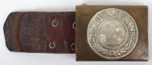 1914 Dated Prussian Other Ranks Belt Buckle