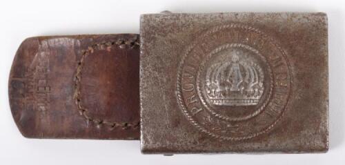 WW1 German 1918 Dated M-15 Saxon Other Ranks Belt Buckle