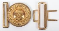 Very Rare Schwarzburg-Rudolstadt 3rd Battalion of Infantry Regiment Nr 96 (6th Thuringian) Officers Parade Belt Buckle