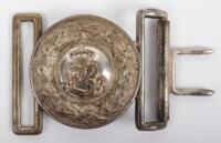 Scarce Hessen Officers Parade Belt Buckle