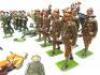Britains hollowcast troops in khaki - 5