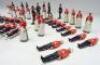Britains from set 137, Army Medical Service, repainted - 2