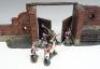 Britains Battle of Waterloo 00148 Hougoumont North Gate Diorama - 2