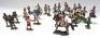 Britains Battle of Waterloo British and French Artillery with other troops - 7