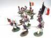 Britains Battle of Waterloo British and French Artillery with other troops - 5