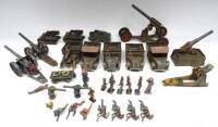 Britains, five Beetle Lorries