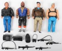 Vintage Galoob A-team figures