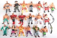 Quantity of Vintage 1990s Hasbro Wresting figures