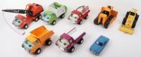 Vintage Tonka Toys model vehicles