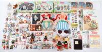 Collection of Vintage Asterix figures and collectibles