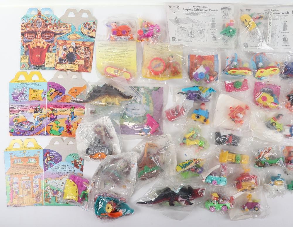 large collection of 1980s & 1990s kids Mcdonalds happy meal toys
