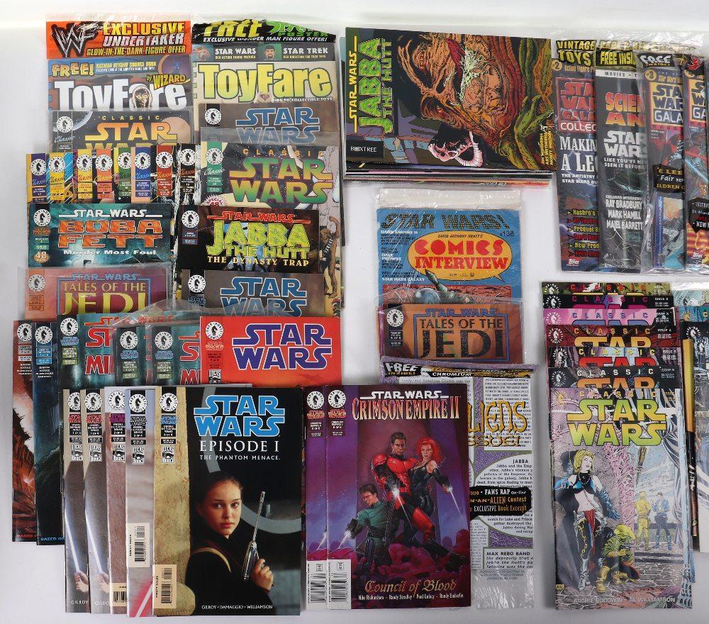 Quantity of Dark horse Star Wars comics