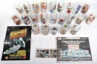 Collection of Vintage burger king 1977/1980/1983 Star Wars glasses