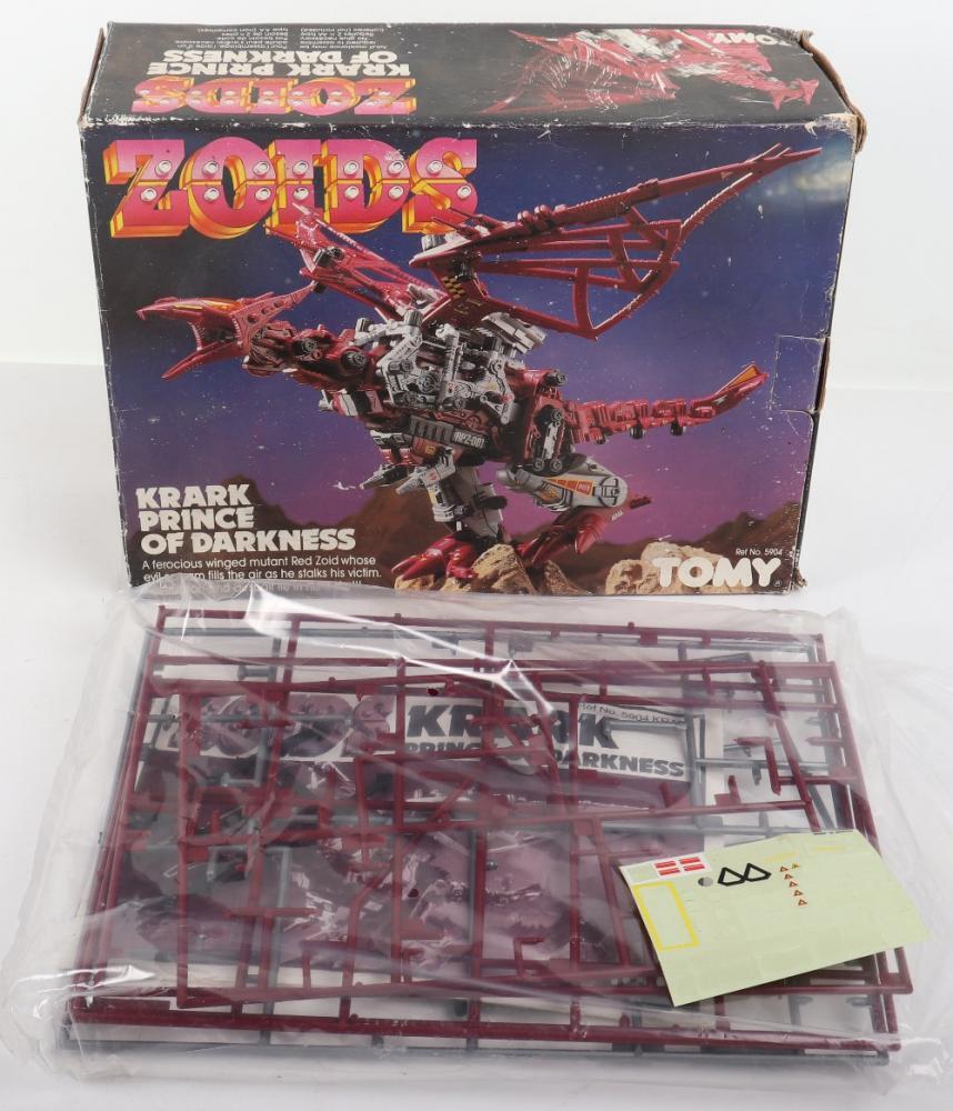 Zoids - a collection of x8 vintage 1980s (1984) Tomy made