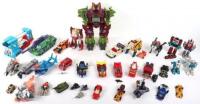 Large quantity of Vintage Unboxed Hasbro/Takara G1 Transformers