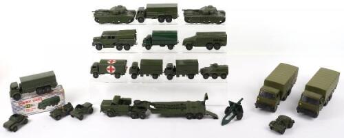 Quantity of Military Dinky Toys