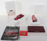 Franklin mint Mack Fire Engine Christmas Edition