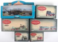 Five Corgi Vintage Glory of Steam boxed diecast models