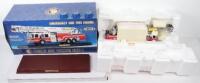 Franklin mint Emergency One HP 105 Platform Fire Engine Boxed