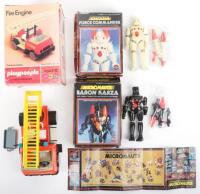 Vintage Marx toys boxed Playpeople fire engine