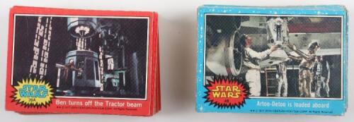 Two Sets of Star Wars 1977 Bubble Gum Cards