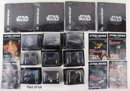 A Complete Set Of 80 De Agostini Star Wars The Official Star Ships 