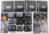 A Complete Set Of 80 De Agostini Star Wars The Official Star Ships & Vehicles Collection Diecast Models,