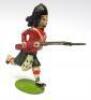 Britains set 11, Black Watch charging - 3