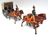 Britains set 145, Royal Army Medical Corps four-horse Ambulance Wagon
