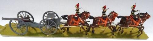 Britains from set 39, Royal Horse Artillery