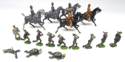Britains repaired 6th Dragoons from set 108
