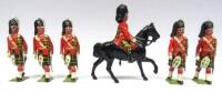 Britains set 437, Officers of the Gordon Highlanders