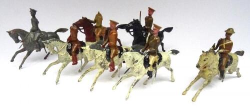 Britains from set 159, Territorial Yeomanry