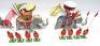 Britains two sets 08957 Ceremonial Guard for State Elephants - 3