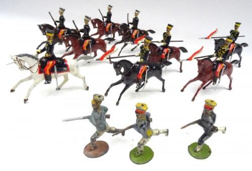 Britains repainted Japanese Cavalry