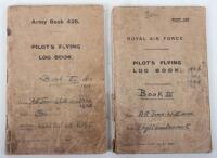Important Pilot's Flying Log Books belonging to Captain Arthur Gordon Jones-Williams with Eleven Confirmed Victories in World War One