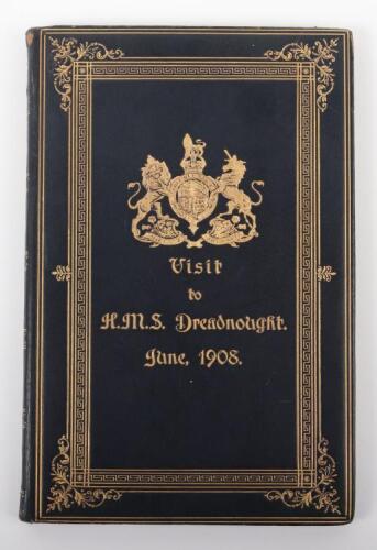 Publication Commemorating the Visit to HMS Dreadnought in June 1908 of His Excellency the Prime Minister of Nepal