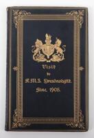 Publication Commemorating the Visit to HMS Dreadnought in June 1908 of His Excellency the Prime Minister of Nepal