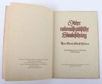 Third Reich Period Publication “6 Jahre Nationalsocialistische Staatsfuhrung Das Werk Adolf Hitlers 1933-1939”