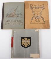 Selection of German Cigarette Card Albums from the WWII Period