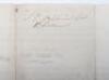 Warrant East India Company 1828 J. Baldwin, Lieutenant - 7