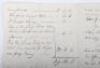 Interesting and Detailed Prize Money Statement and Agents Commission (1812) - 5