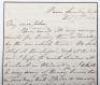 Historic Letter Describing in English, Paris in Short Lived Revolt in 1851 - 3