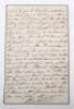 Historic Letter Describing in English, Paris in Short Lived Revolt in 1851 - 5