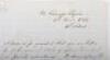 Historic Letter Describing in English, Paris in Short Lived Revolt in 1851 - 12