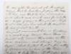 Interesting Letter Describing in English Some Events at the Height of the Revolution in 1848 which led to the Banishment of Louis Philippe and Election of Louis Napoleon Followed by Bloodshed in Paris - 10