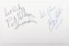 Collection of Autographs of TV and Other Personalities - 6