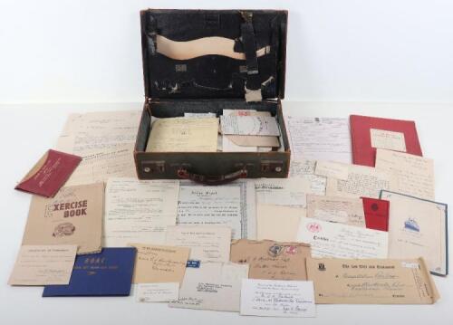 G.A Rowlerson MC. Substantial and Interesting Collection of Ephemera