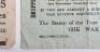 Leaflet Dropped by Aeroplane March 1918 in Bristol to Encourage War Bond & Saving Certificates - 3